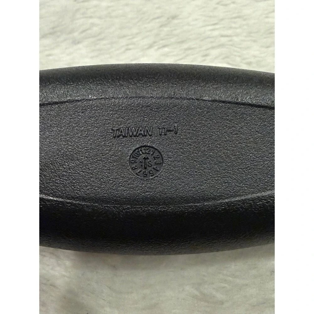 Pampered Chef Crinkle Cutter Black Handle Stainless Steel Wavy Blade 1089